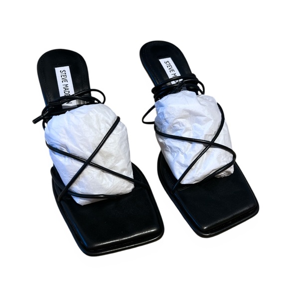 Steve Madden Jolene Black Strappy Heeled Sandals | Size 9 | NWT | $50.00 - Picture 6 of 8